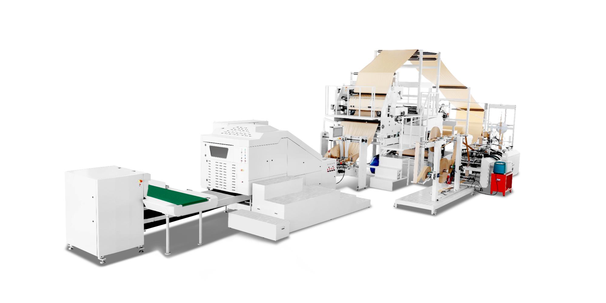 RZFD-450AF扁绳手提袋方底纸袋机