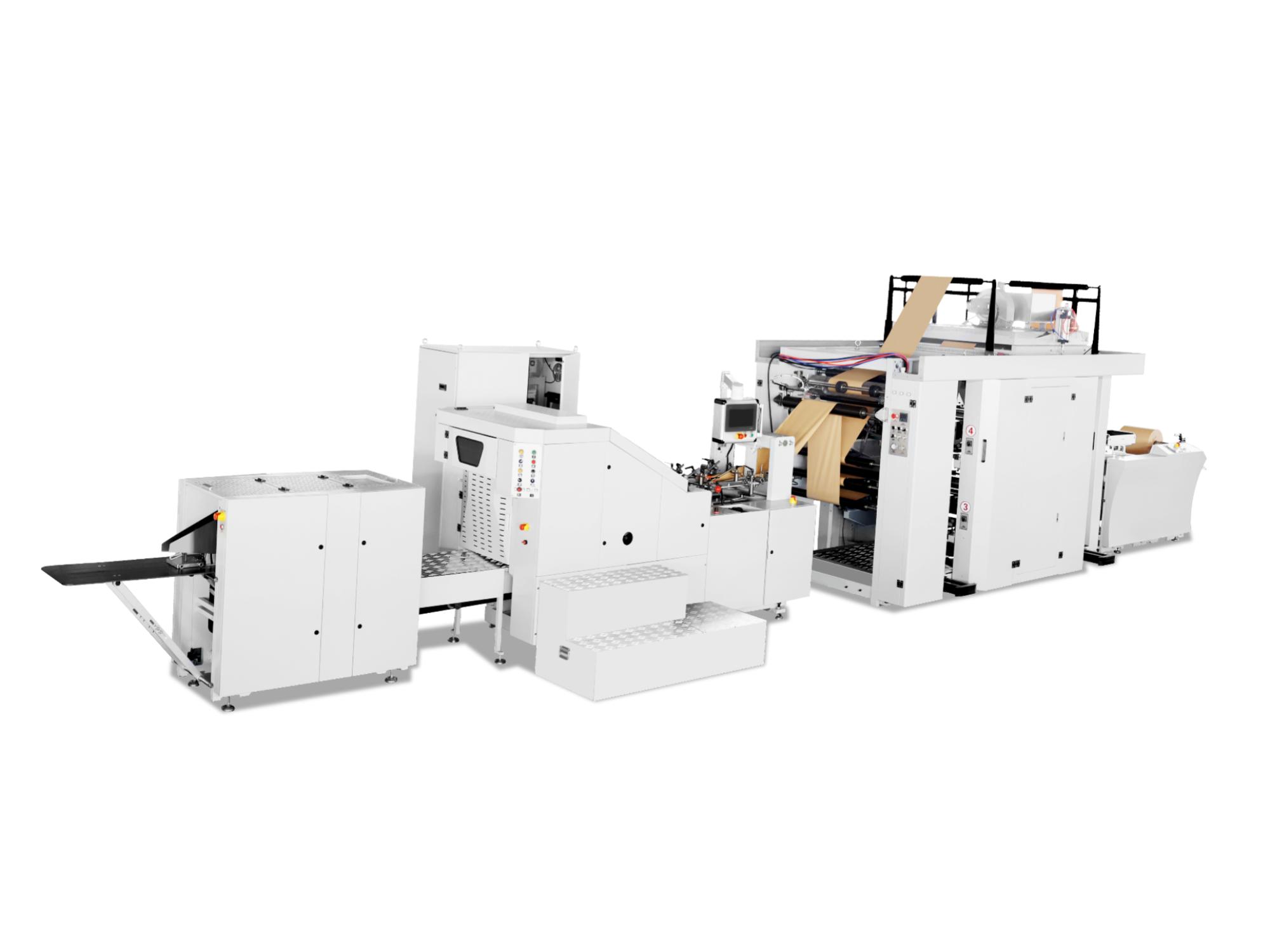 RZFD-190方底连印刷纸袋机